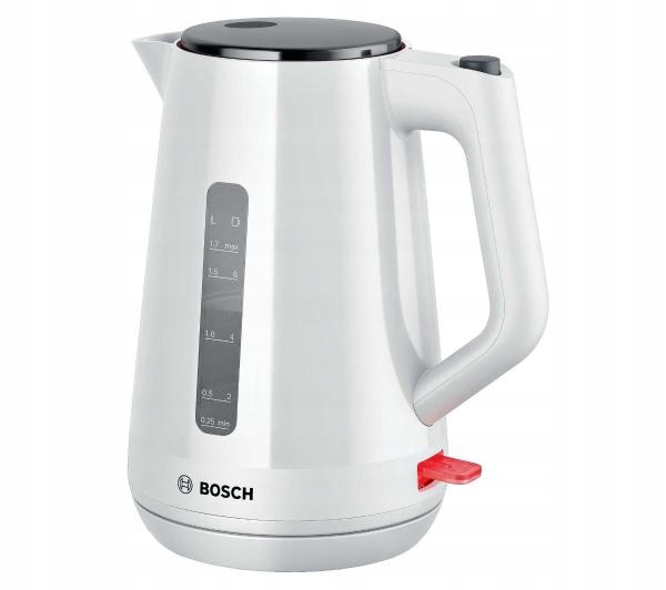 Rýchlovarná kanvica Bosch TWK1M121 2400 W 1,7 l biela